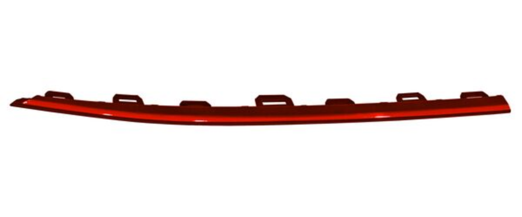 MOLDURA FASCIA (DEFENSA) OMODA 5 2023/ OMODA C5 2023 AL 2025 ROJA DEL DER