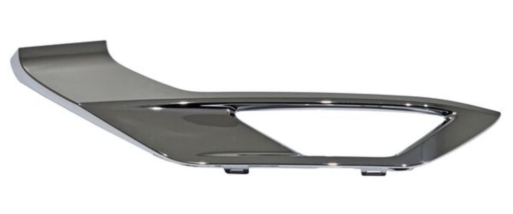 MOLDURA FASCIA (DEFENSA) MITSUBISHI OUTLANDER 2022 AL 2024 CROM INF DEL IZQ