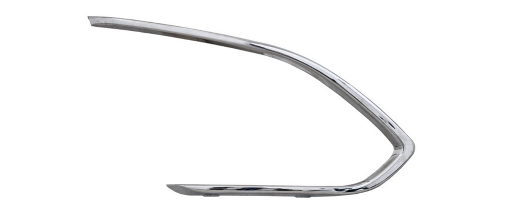 MOLDURA PARRILLA CHEVROLET SPARK 2013 AL 2017 P/FARO AUX CROM DER