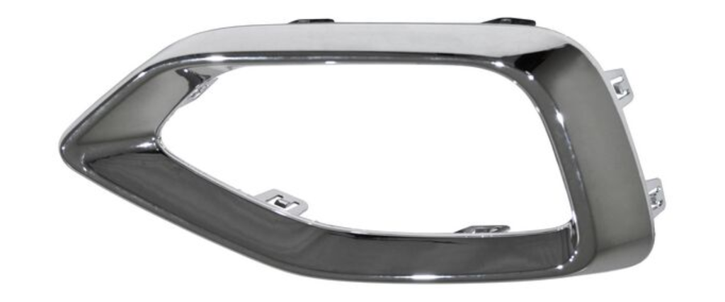 [MOMG-HS21-CR2] MOLDURA PARRILLA MG HS 2021 AL 2024 CROM IZQ
