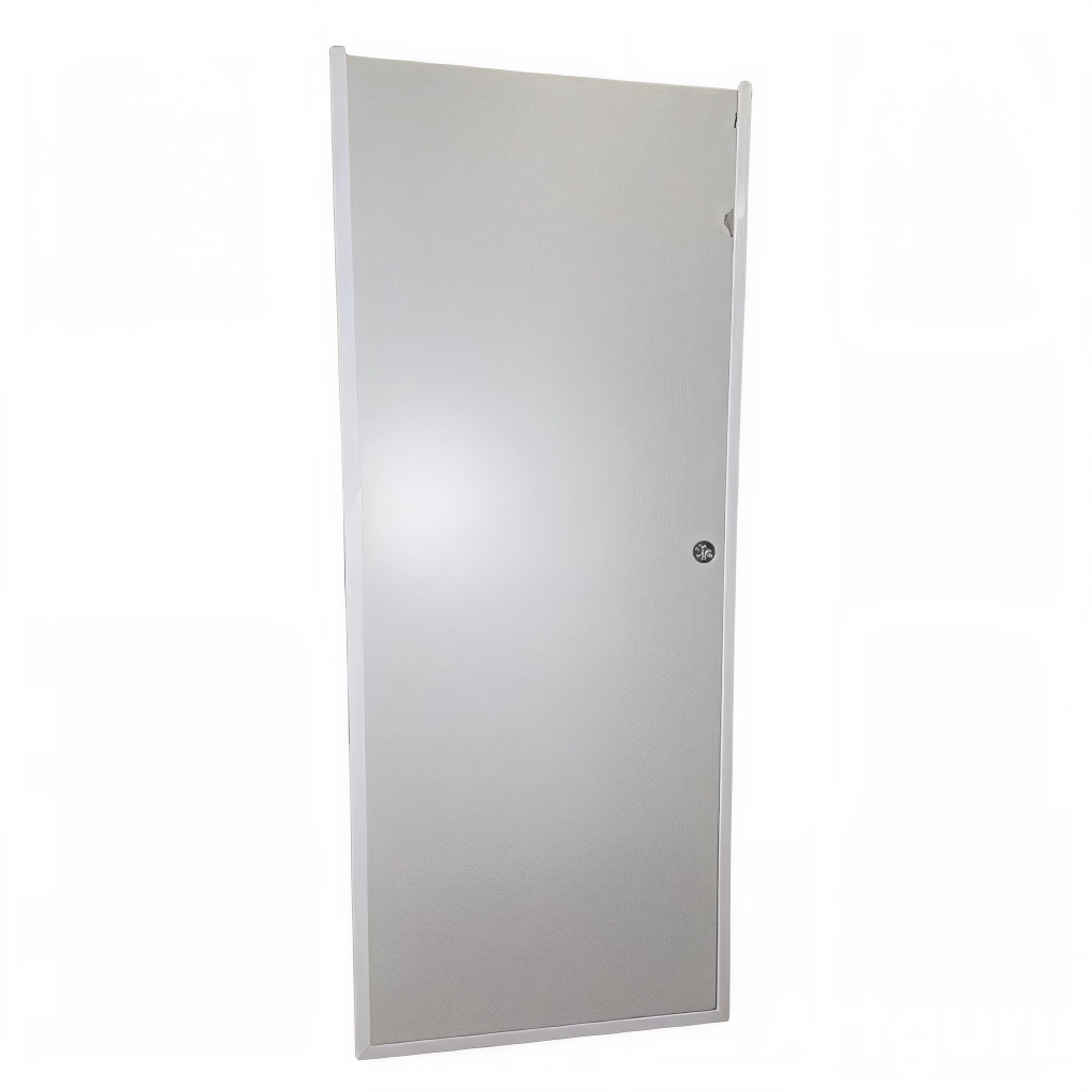[PUME-215X89] PUERTA PARA CASA, OFICINAS, RESIDENCIAS, COMERCIOS METALICA EXTERIORES BLANCO C/MARCO METALICO Y BISAGRAS 215X90CM