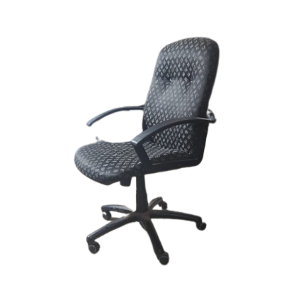 [SIES-ERNE-US] SILLA PARA ESCRITORIO C/RESPALDO ERGONOMICO P/OFICINA NEG/PLATA
