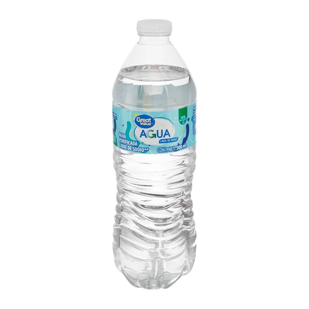 [AGGR-VA500] AGUA GREAT VALUE 500ML PURIFICADA
