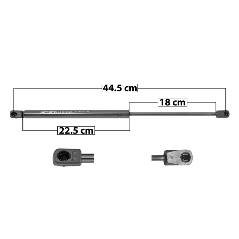[80565MAN] AMORTIGUADOR VIDRIO TRAS FORD ESCAPE 08-12/ MERCURY MARINER 08-11/ 44.5 22.5 18 ENTRADA TIPO 9 ENTRADA 2 TIPO 18 175 39.34 17.84 115 25.85 11.73 SPART SP-8158 TUR DER/ IZQ