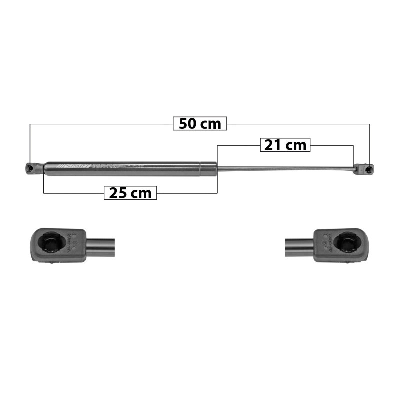 [51185MAN] AMORTIGUADOR 5TA PUERTA AUDI Q5 09-17 MANUAL 50 25 21 SPART TUR DER/ IZQTRASERA