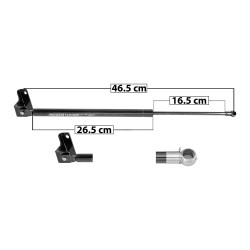 [33425MAN] AMORTIGUADOR VIDRIO TRAS NISSAN PATHFINDER 87-95 46.5 26.5 16.5 ENTRADA TIPO 19 ENTRADA 2 TIPO 5 180 40.47 18.36 120 26.98 12.24 SPART 7913 TUR DER