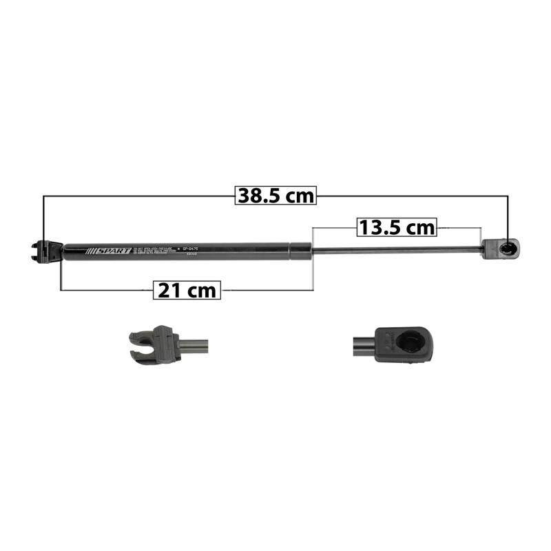 [33427MAN] AMORTIGUADOR VIDRIO TRAS NISSAN PATHFINDER 05-07 38.5 21 13.5 ENTRADA TIPO 13 ENTRADA 2 TIPO 9 250 56.2 25.49 190 42.71 19.37 SPART 8475 TUR