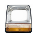 BISEL FARO DODGE RAM/ PU 86-89 CROM C/CUARTO IZQ RESTAURADO D-1