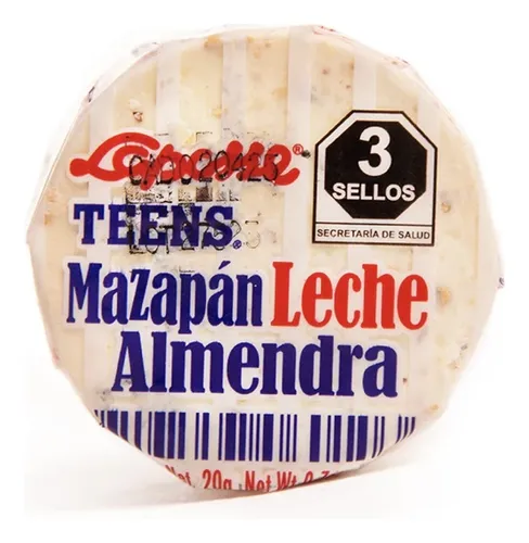 MAZAPAN LECHE CON ALMENDRADA