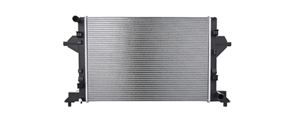 RADIADOR MG MG5 2021 AL 2024 L4 1.5 LTS STD C/SALISA P/AIRE 23 5/8X16X16MM ALUM SOLD