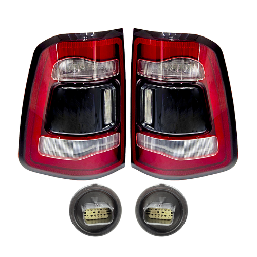 [CADO-RA19-JLOSC21] CALAVERA DODGE RAM 1500/2500 2019 AL 2024 JGO 2 PZAS LED OSC IZQ/DER CN