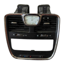 MOLDURA TABLERO CHRYSLER TOWN & COUNTRY 2008 AL 2016/ DODGE GRAND CARAVAN 2008 AL 2020 C/RELOJ C/REJILLAS C/BOTON LUZ INTERMITENTE/MODO ECON/CONTROL DE ESTABILIDAD INT CENT DEL DESMONTADO ORIGINAL COD. 1PE40TRMAA