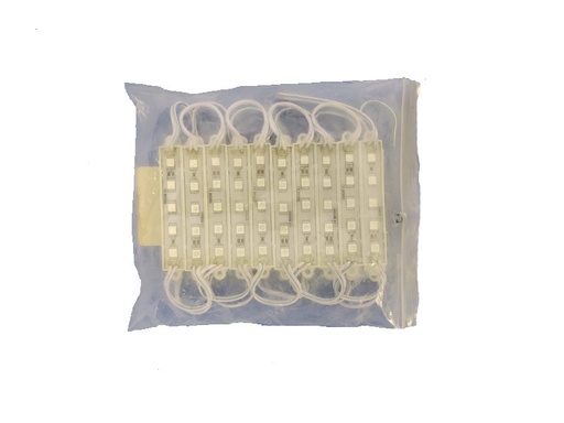 [137223] MODULOS LED VERDE 20PZAS 5 LEDS C/U 12V 1 PZA