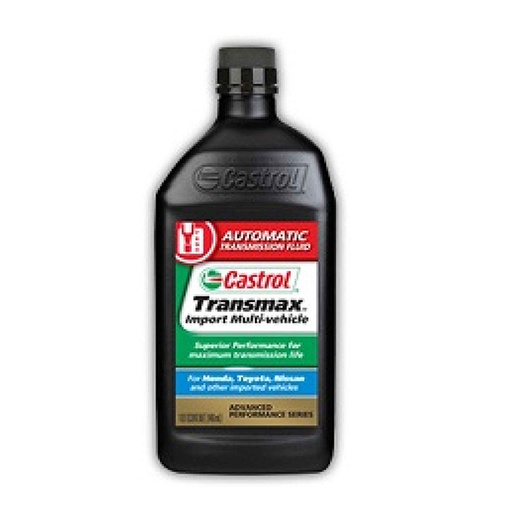 [079191001431] ACEITE TRANSMISION AUTOMATICO FLUID HONDA/ TOYOTA/ NISSAN/ IMPORT MULTI-VEHICLE 946 ML CASTROL (161081)