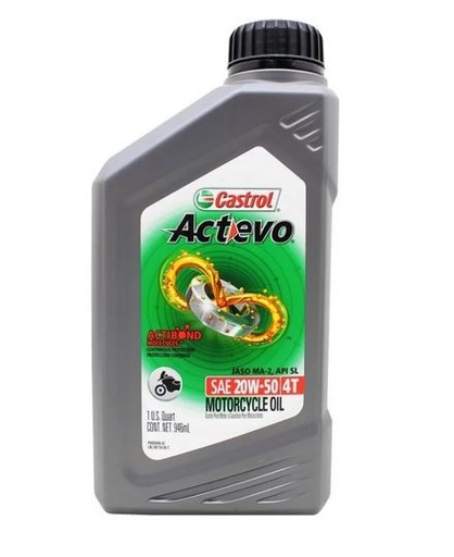 [7919126824] ACEITE MULTIGRADO GTX HIGH MILEAGE SAE 25W-60 946 ML CASTROL