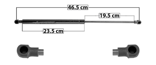 [AMVO-LU06-21] AMORTIGUADOR 5TA PTA VOLKSWAGEN LUPO 2006 AL 2009 IZQ/DER *R