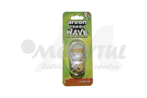 [3800034959674] AROMATIZANTE AREON FRESH WAVE LEMON TENNIS 1 PZA