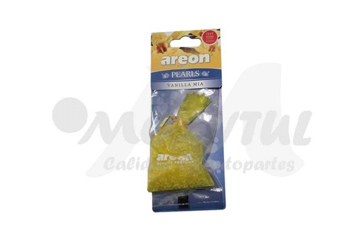[3800034967525] AROMATIZANTE AREON PEARLS VANILLA MIA 1 PZA