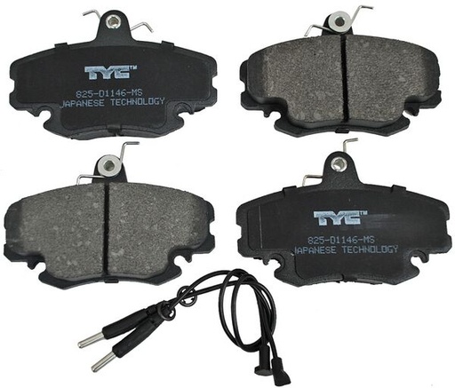 [NIPLA02BAL] BALATA NISSAN PLATINA/ SANDERO/ STEPWAY DE 2002 AL 2010 SEMI-METALICAS JGO DEL COD. 41060-00QAB (125752) TW