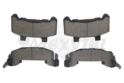 [UBAL7192289] BALATAS CHEVROLET CAVALIER DE 1985 AL 1991/ CUTLASS DE 1985 AL 1990/ GRAND AM DE 1985 AL 1990 SEMI-METALICA DEL COD. 7192-289 (115924) TW