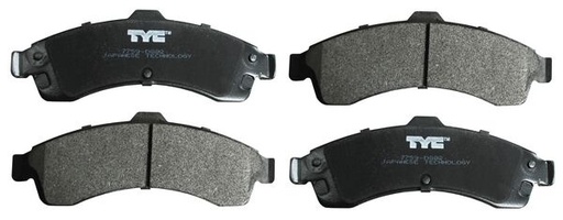 [825-D882-MS] BALATAS CHEVROLET ENVOY/ TRAILBLAZER 02-05 SEMI-METALICA JGO DEL TW