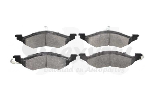 [UBAL7106D257] BALATAS FORD TOPAZ DE 1982 AL 1994DELSEMI-METALICA JGO DC COD 7106D257/ESCORT DE 1981 AL 1990/GHIA DE 1991 AL 1995 (115902)