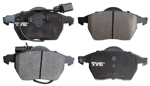 [VOGOL91BAL] BALATAS VOLKSWAGEN GOLF / JETTA 91-15 / CLASICO 11-15 / BEETLE 00-11 / GOLF 91-07 / PASSAT 91-97 / PEUGEOT 405 97-99 / AUDI A4 01-08 / A4 QUATTRO 02-05 / A8 QUATTRO 00-03 / QUATTRO 03 TRAS COD. D34072340 (159606) TW