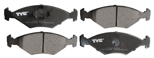 [VOPOI98BALD] BALATAS VOLKSWAGEN POINTER DE 1998 AL 2000 DEL RUVILLE COD. D0001305A (127933)