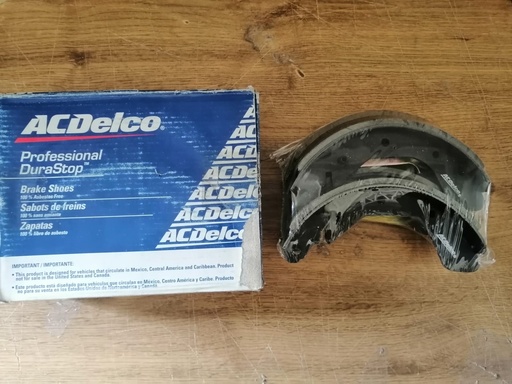 [CHAVE07BAL] BALATAS CHEVROLET AVEO DE 2007 AL 2013 TRAS AC DELCO COD. MG3AV229(117839)