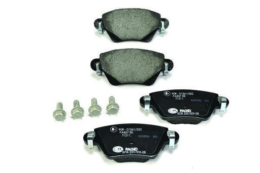 [FOMON02BALTJG] BALATAS FORD MONDEO DE 2002 AL 2008 TRAS JGO BREMBO COD. BRM1071 (110707)
