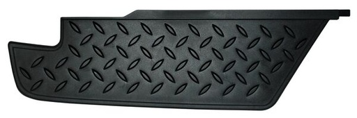 [CHCO04MODETRSUL] BANDA DEFENSA (MOLDURA/HULE) CHEVROLET COLORADO 04-11 SUP TRAS IZQ TW