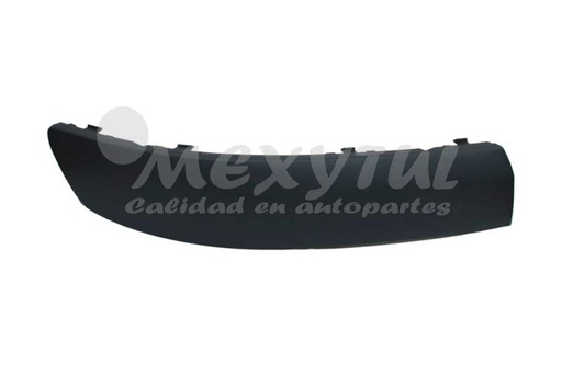 [VOEUR06MFATXDL] BANDA DEFENSA (MOLDURA/HULE) VOLKSWAGEN EUROVAN 06-09 CHINO TEXT GRIS DEL IZQ (120103)