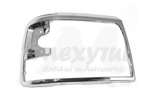 [FOPU92BISCRR] BISEL FARO FORD PU DE 1992 AL 1998 / F-350 1992 AL 1998 CROM DER N1 (1347) *R