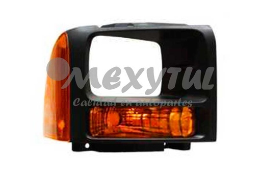 [FOSUP05BISNGR] BISEL FARO FORD SUPER DUTY DE 2005 AL 2007 NEG C/CUARTO DER (1361) *A