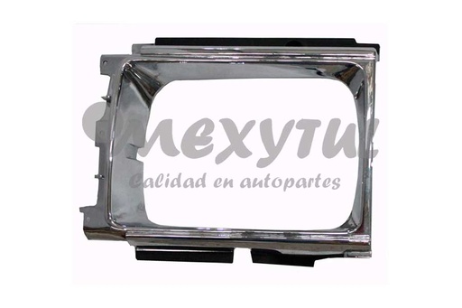 [TOPU487BISCRR] BISEL FARO TOYOTA PU DE 1987 AL 1988 4X4 CROM DER (121378) RD