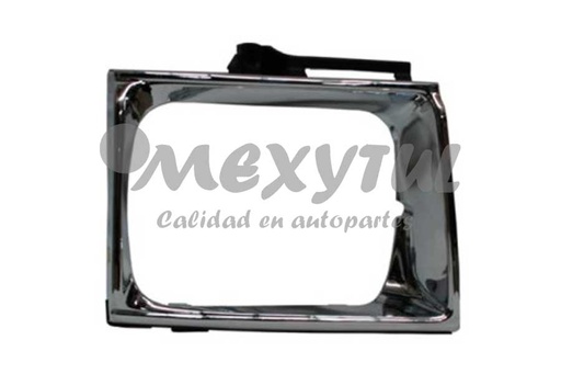 [TOPU489BISCRL] BISEL FARO TOYOTA PU DE 1989 AL 1991 4X4 CROM IZQ (9808)
