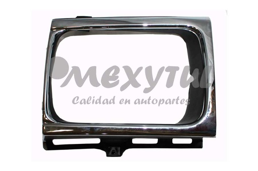[TOPU492BISCRR] BISEL FARO TOYOTA PU 92-95 4X4 CROM DER (121377)