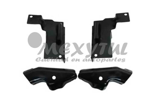 [BRCH-PU03-J3] BRACK BRAZO DEFENSA CHEVROLET PICK UP 2003 AL 2007 DEL JGO 4 PZAS