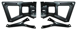 [68049744AA] BRACK´S/BRAZOS DEFENSA DODGE PU 13-18 RAM 1500/2500/3500 JGO 4 PZAS TRAS