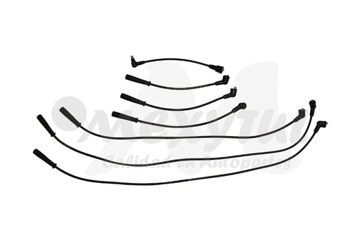 [UCAB6312] CABLES PARA BUJIAS TOYOTA 4RUNNER TRUCKS PU DE 1988 AL 1989 6 CIL COD. 6312 (134242) 