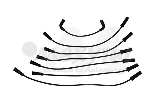 [VOSIL99CABBU] CABLES PARA BUJIAS CHEVROLET SILVERADO DE 1999 AL 2007 / SIERRA DE 1999 AL 2006 GARLOS COD. 3154 (134243) 