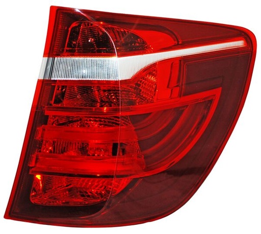 [11-C055-A6-9B] CALAVERA BMW X3 2011 AL 2017 LEDS ROJO/BCO/AMBAR EXT DER TYC