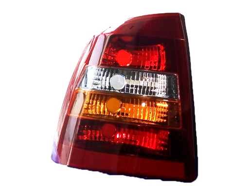 [CHAST00CALTYABOL] CALAVERA CHEVROLET ASTRA DE 2000 AL 2003 4 PTAS ROJO/BCO/AMBAR CLARA S/ARNES IZQ HGO  (10071)  TW