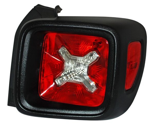 [11-6813-00-1N] CALAVERA JEEP RENEGADE 2017 AL 2022 NEG LEDS BISEL DER TYC
