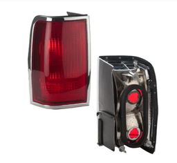 [LITOW90CALEEL] CALAVERA LINCOLN TOWN CAR DE 1990 AL 1997 ROJO F/CROM IZQ TYC  (760)**EX