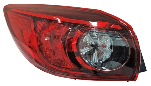 [11-6660-00-1N] CALAVERA MAZDA 3 2014 AL 2018 5 PTAS C/FOCO EXT IZQ TYC