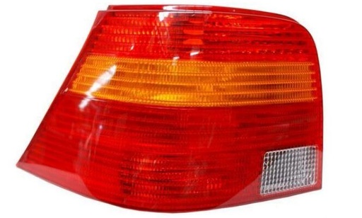 [VOGOL99CALARR] CALAVERA VOLKSWAGEN GOLF DE 2000 AL 2004 ROJO/BCO/AMBAR S/ARNES DER HGO N4  (128001)