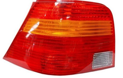 [VOGOL99CALARL] CALAVERA VOLKSWAGEN GOLF DE 2000 AL 2004 ROJO/BCO/AMBAR S/ARNES IZQ HGO N4  (128002)