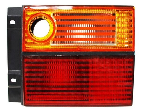 [VOJET93CALTYR] CALAVERA VOLKSWAGEN JETTA DE 1993 AL 1998 ROJO/AMBAR/BCO INT DER CNO (1118)