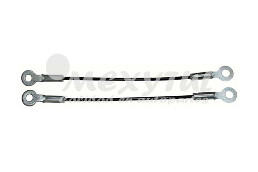 [TOPU06CHINA] CHICOTE TAPA BATEA (CAJA) TOYOTA PU/ HILUX 06-10 NAC (118050)